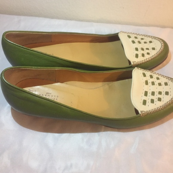 Henry Cuir Barneys New York Leather Shoes Sz40.5 - Picture 2 of 12